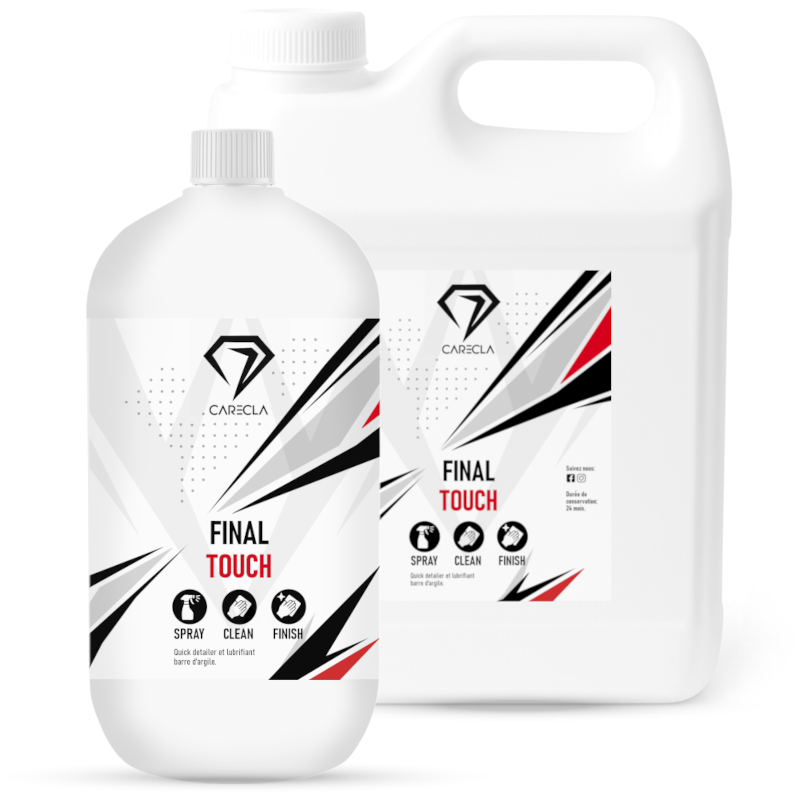 Quick detailer clay lub Final Touch