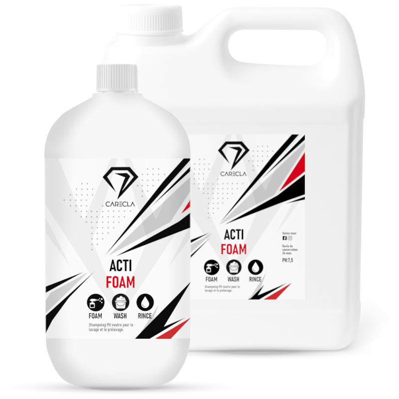 Shampoing de nettoyage carrosserie Actifoam